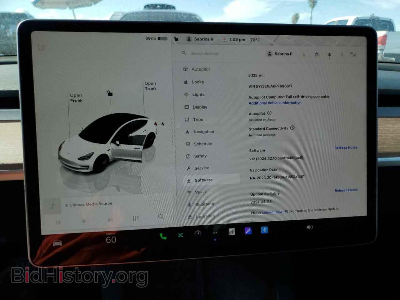 2023 TESLA MODEL 3 - VIN: 5YJ3E1EA6PF696817 - Фото 9
