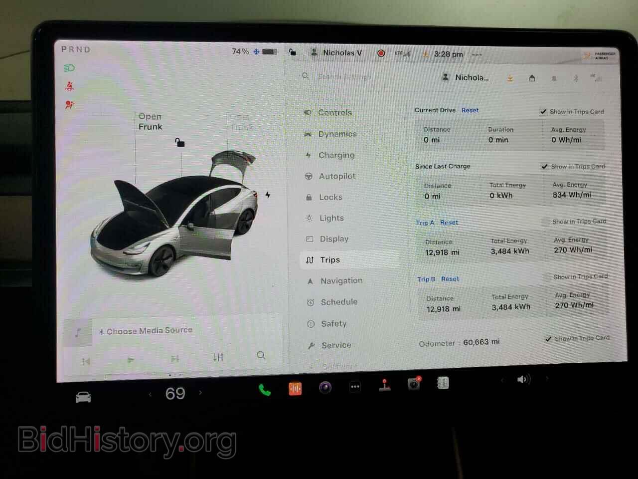 2018 TESLA MODEL 3 - VIN: 5YJ3E1EB5JF054475 - Photo 9