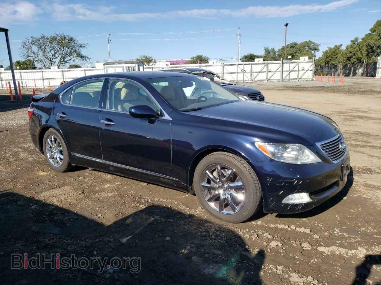 2007 LEXUS LS460 - VIN: JTHBL46F475050186 - Фото 4