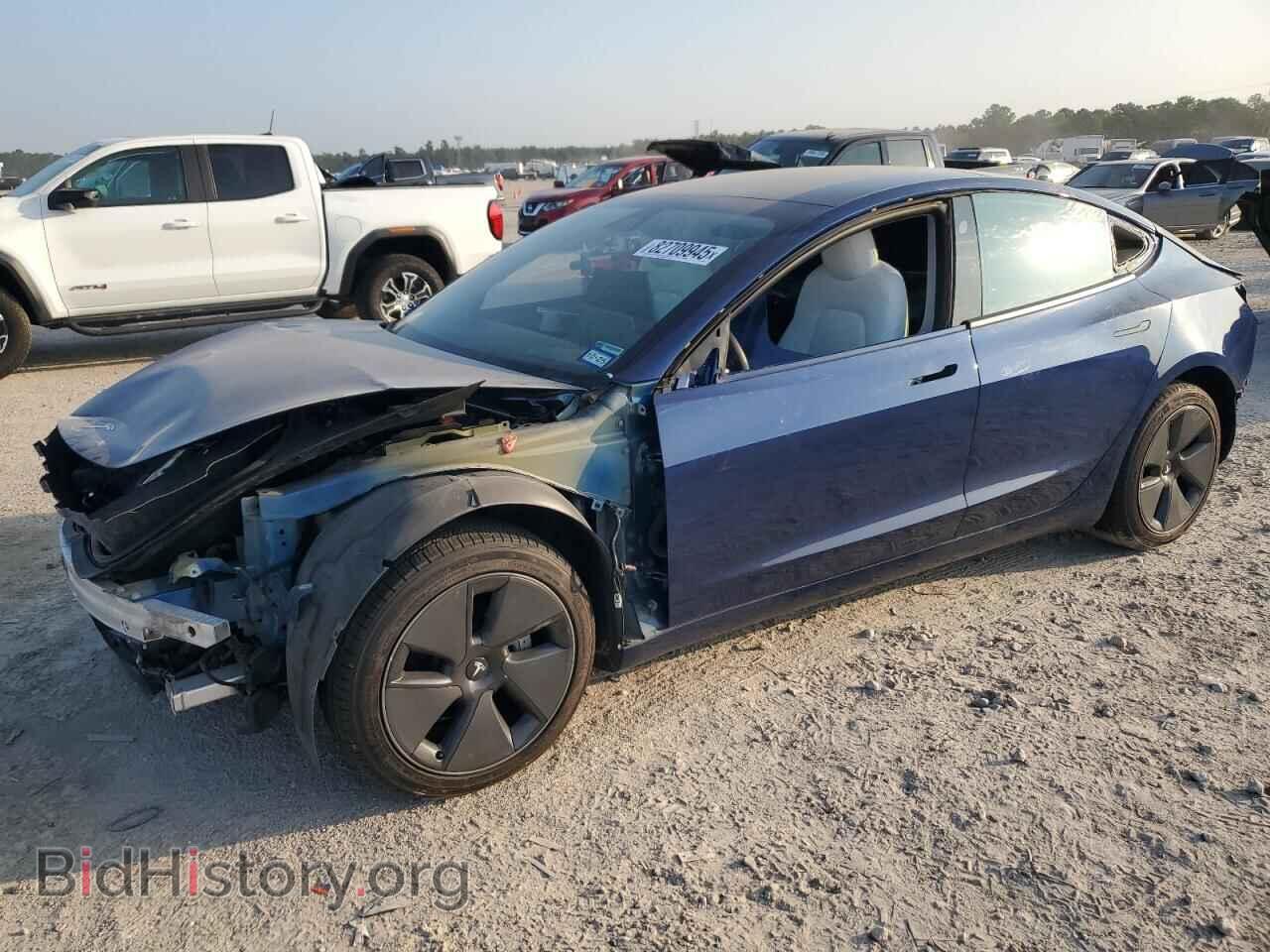 Photo 5YJ3E1EB4MF053483 - TESLA MODEL 3 2021