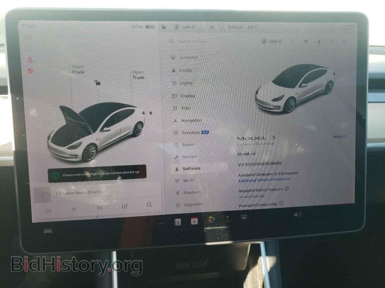 2018 TESLA MODEL 3 - VIN: 5YJ3E1EA2JF036054 - Photo 9