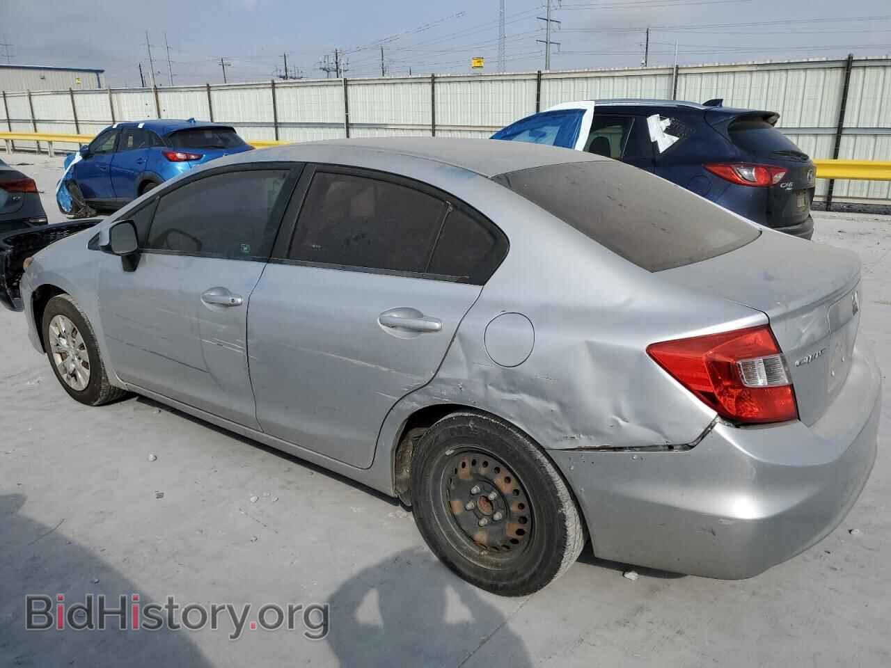 2012 HONDA CIVIC - VIN: 19XFB2F54CE067523 - Фото 2