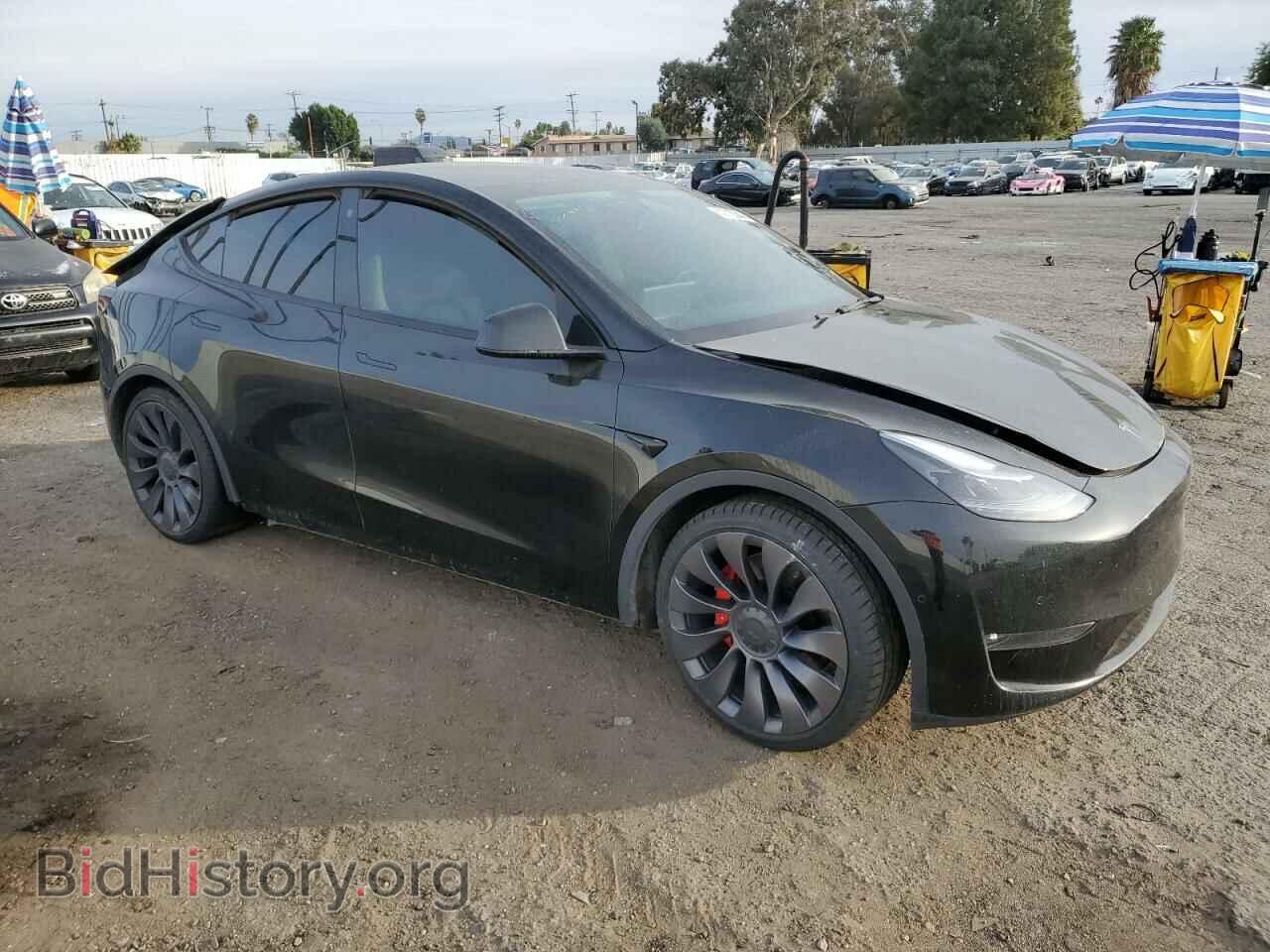 2021 TESLA MODEL Y - VIN: 5YJYGDEF7MF197162 - Photo 4