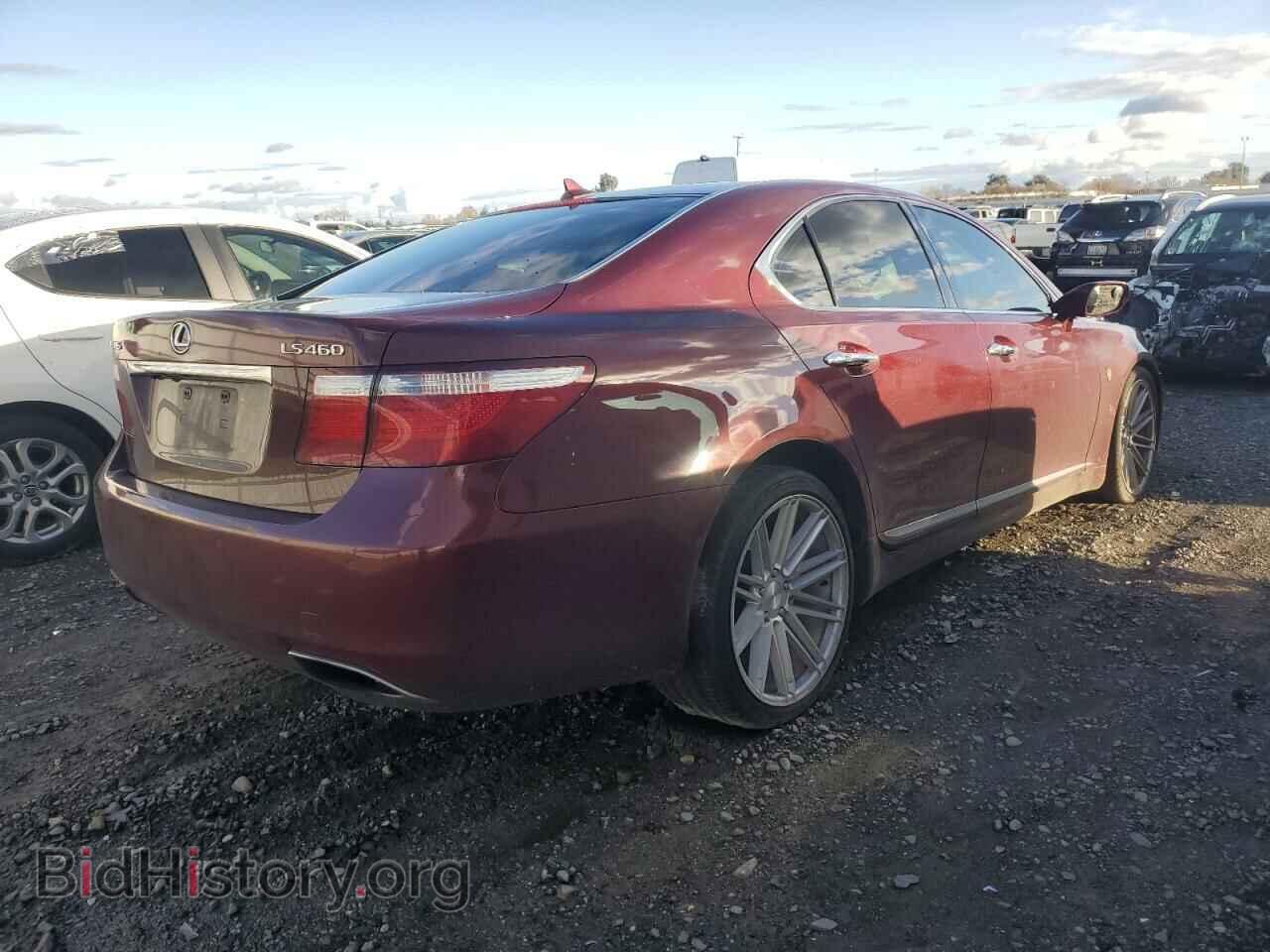2007 LEXUS LS460 - VIN: JTHBL46F575025622 - Фото 3