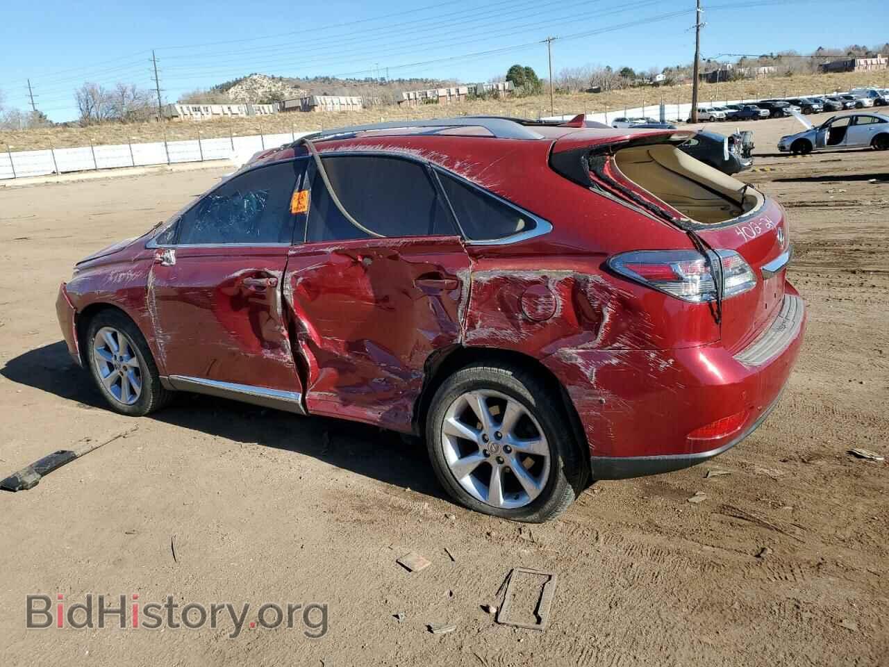2011 LEXUS RX350 - VIN: 2T2BK1BA2BC108011 - Фото 2