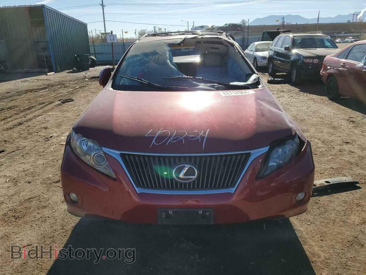 2011 LEXUS RX350 - VIN: 2T2BK1BA2BC108011 - Фото 5