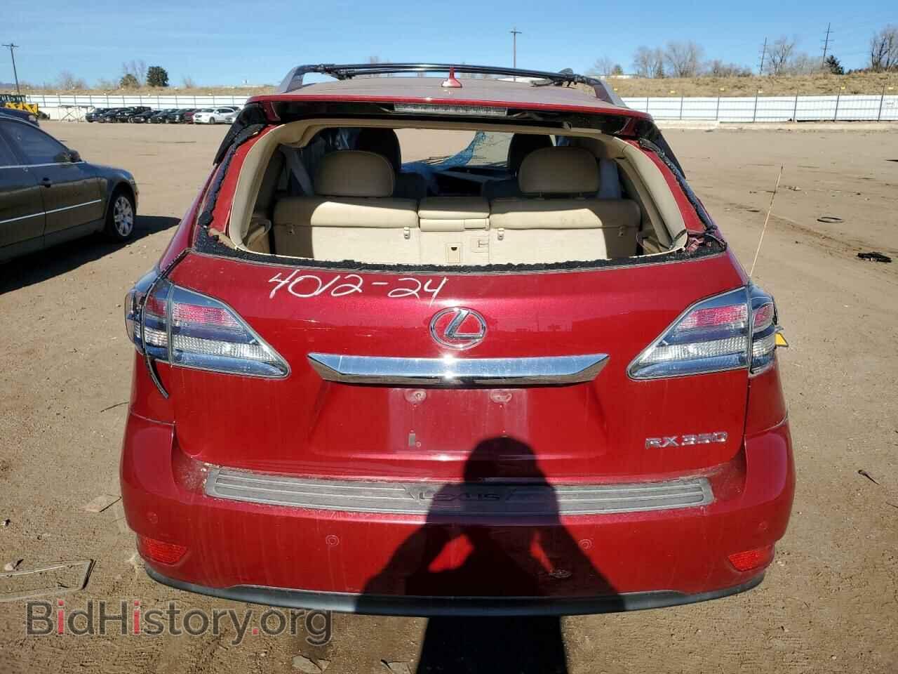2011 LEXUS RX350 - VIN: 2T2BK1BA2BC108011 - Фото 6
