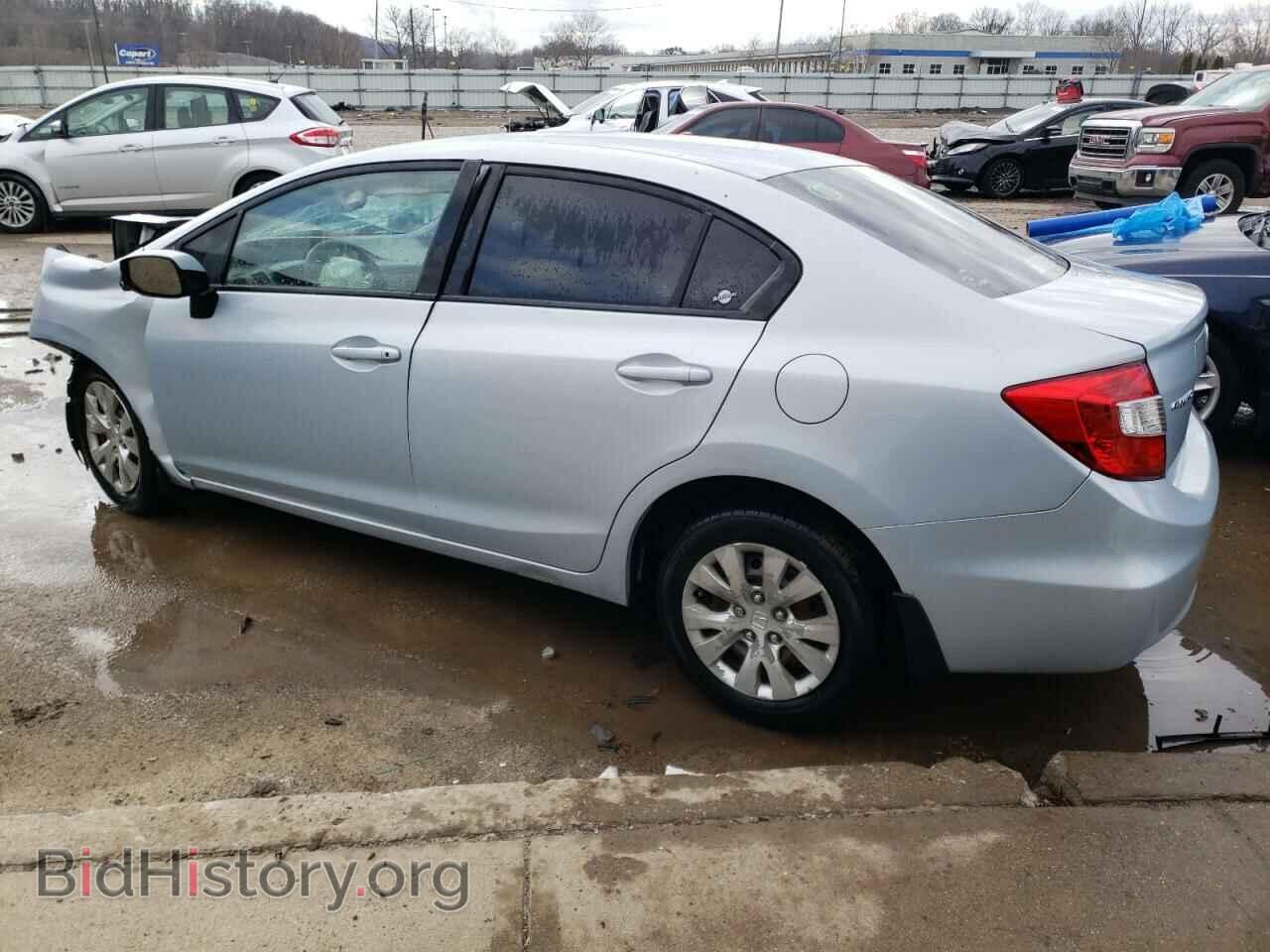 2012 HONDA CIVIC - VIN: 2HGFB2F54CH591275 - Фото 2