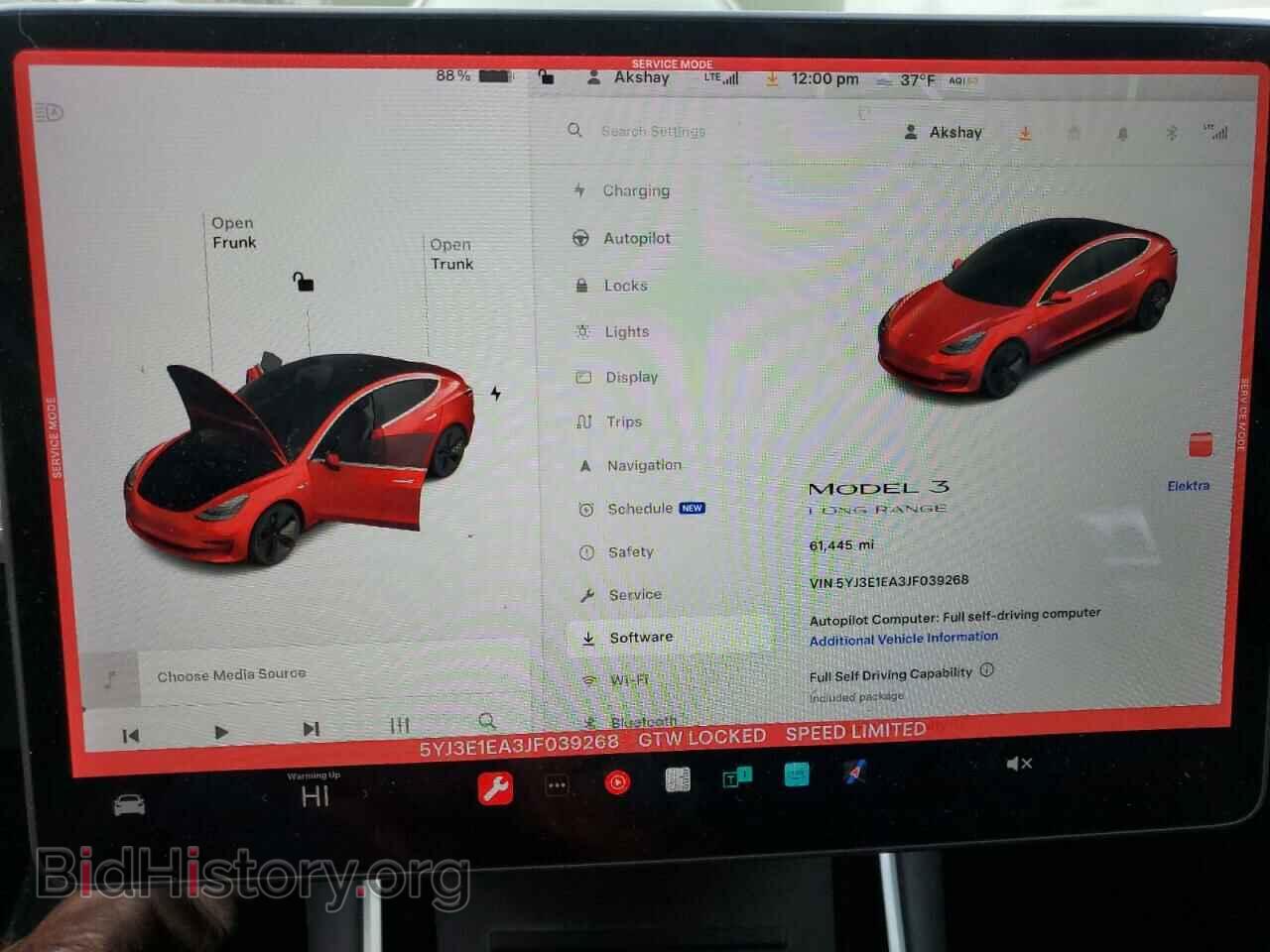 2018 TESLA MODEL 3 - VIN: 5YJ3E1EA3JF039268 - Фото 9