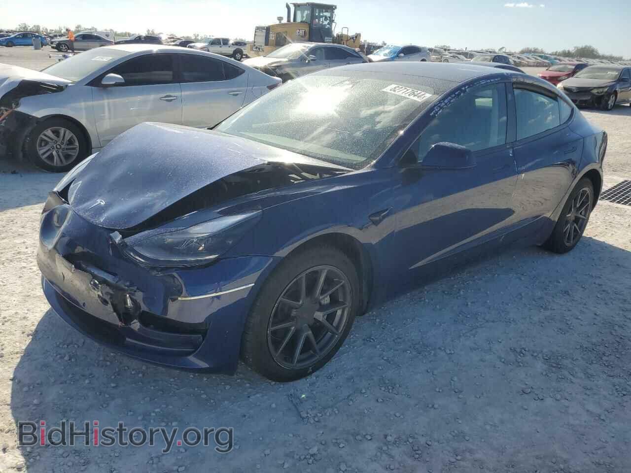 Photo 5YJ3E1EB0NF341244 - TESLA MODEL 3 2022