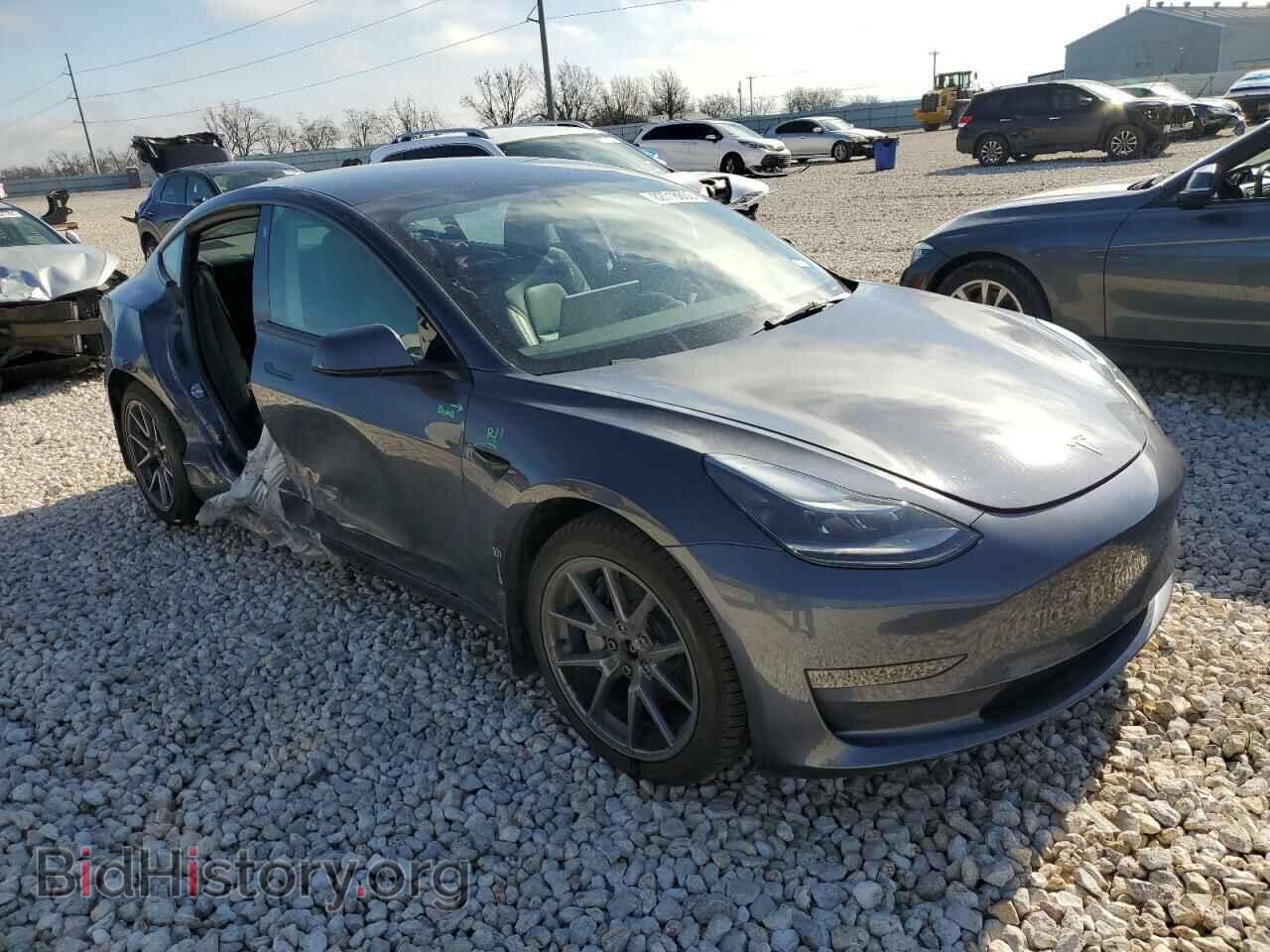 2022 TESLA MODEL 3 - VIN: 5YJ3E1EB4NF151818 - Фото 4