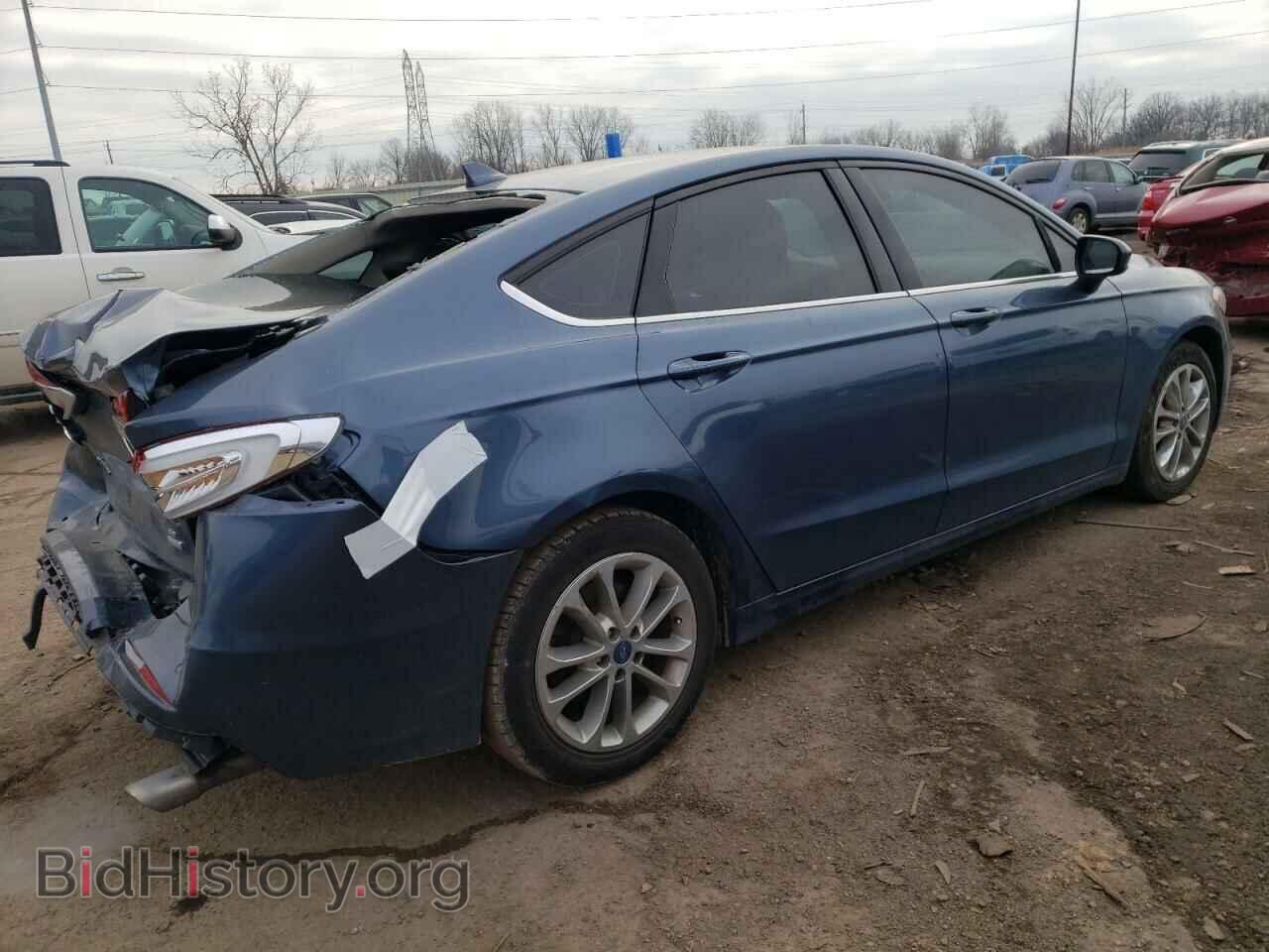 2019 FORD FUSION - VIN: 3FA6P0HD7KR244184 - Фото 3