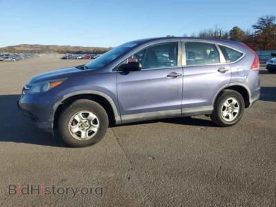 2012 Honda CRV LX, синий — VIN 5J6RM4H32CL048002, Copart