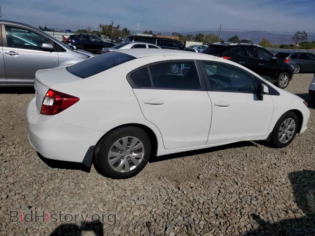 2012 HONDA CIVIC - VIN: 19XFB2F53CE311887 - Фото 3