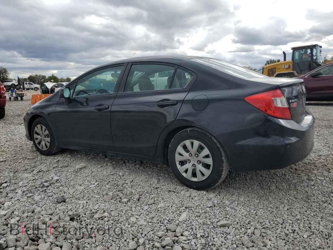 2012 HONDA CIVIC - VIN: 2HGFB2F55CH560231 - Фото 2