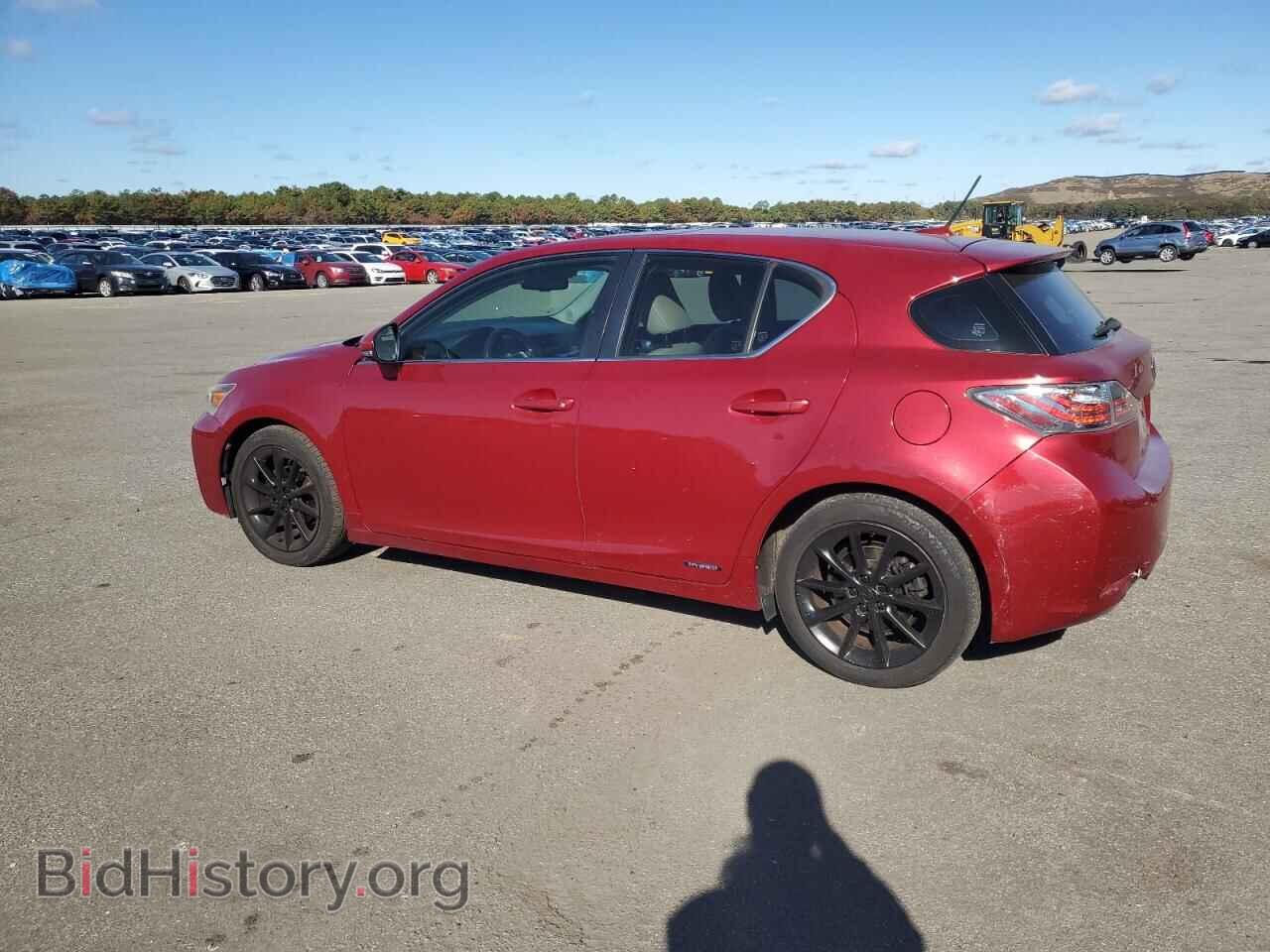 2011 LEXUS CT 200 - VIN: JTHKD5BHXB2031582 - Фото 2