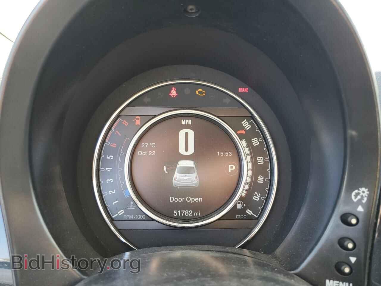 2017 FIAT 500 - VIN: 3C3CFFKR2HT700003 - Фото 9