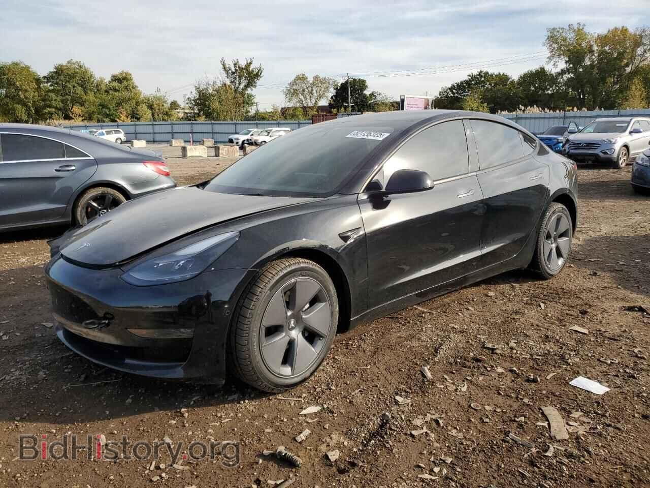 Photo 5YJ3E1EA2NF344881 - TESLA MODEL 3 2022