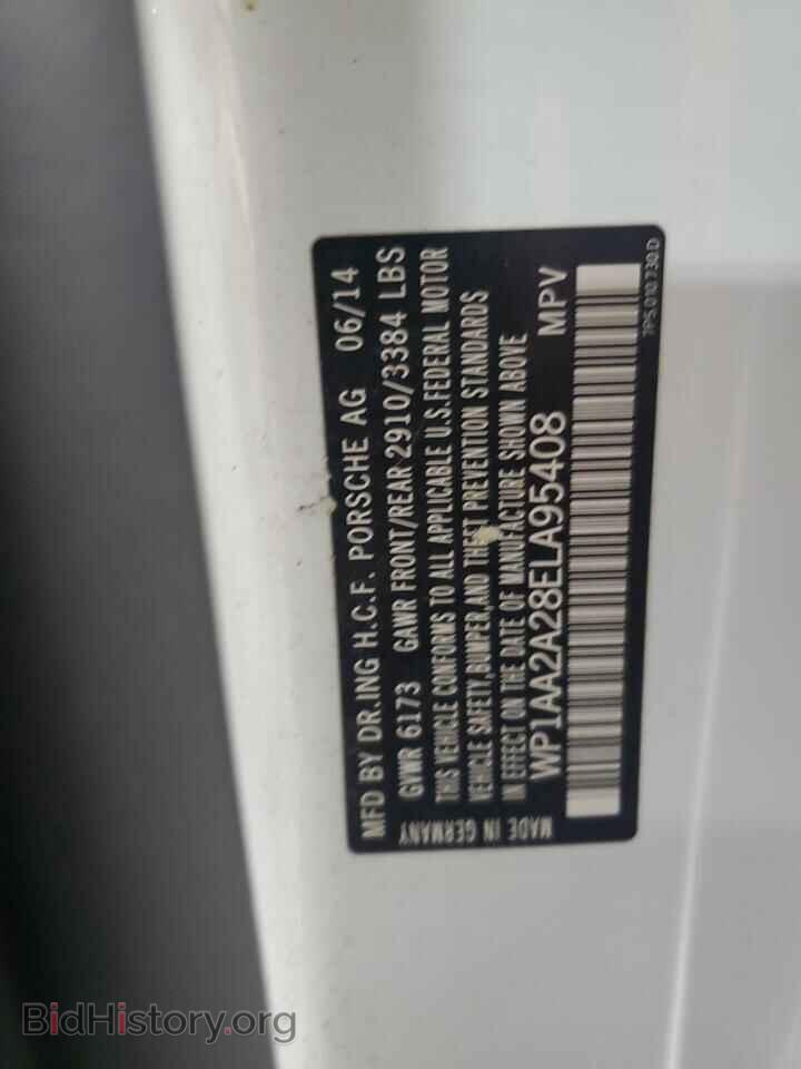 2014 PORSCHE CAYENNE - VIN: WP1AA2A28ELA95408 - Фото 13