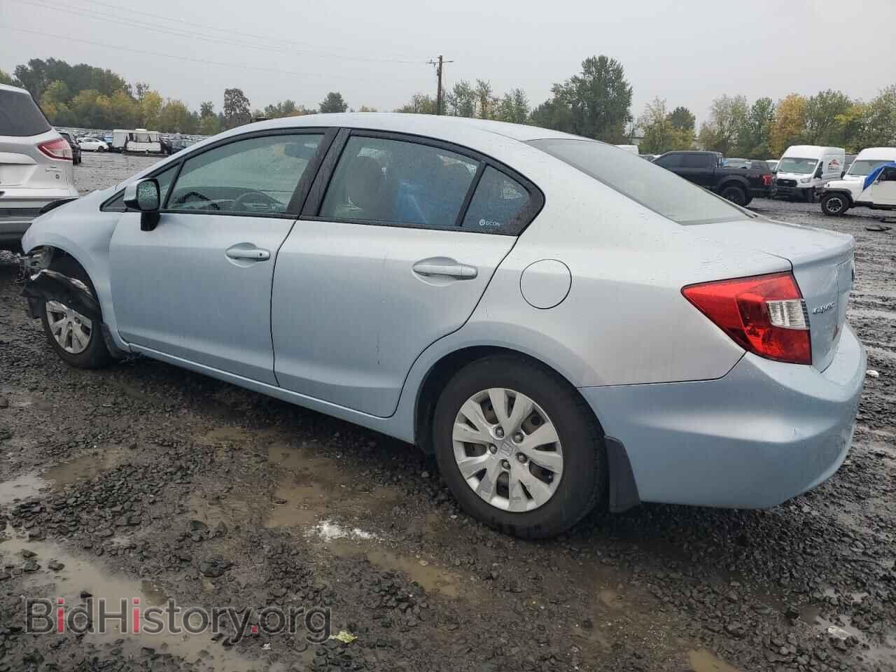 2012 HONDA CIVIC - VIN: 2HGFB2F55CH565977 - Фото 2