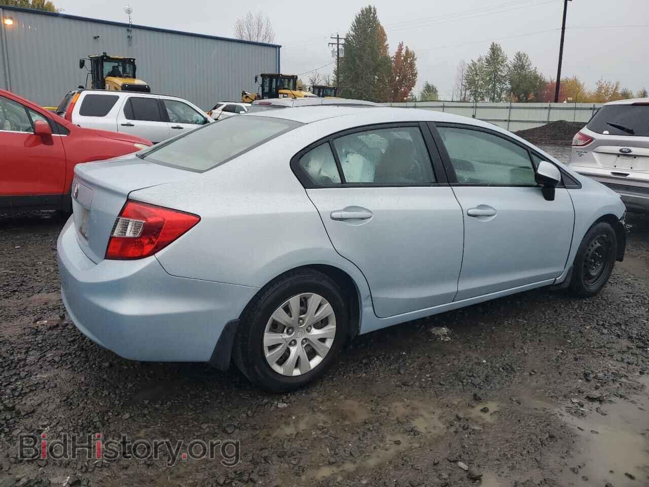 2012 HONDA CIVIC - VIN: 2HGFB2F55CH565977 - Фото 3