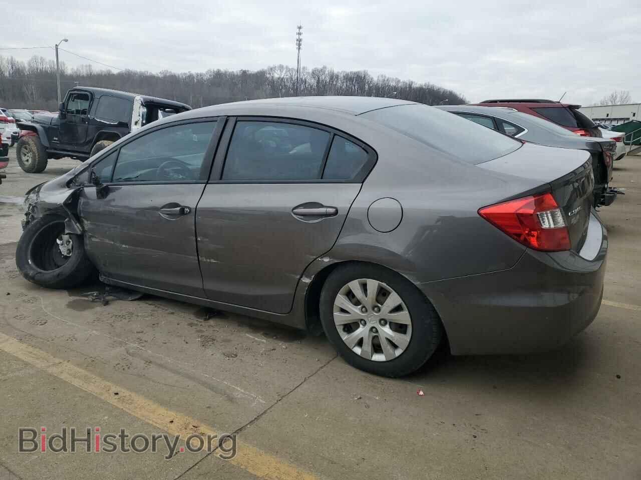 2012 HONDA CIVIC - VIN: 19XFB2F52CE095367 - Фото 2