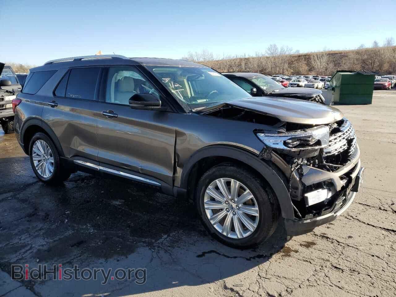 2021 FORD EXPLORER - VIN: 1FMSK8FH5MGA40520 - Фото 4
