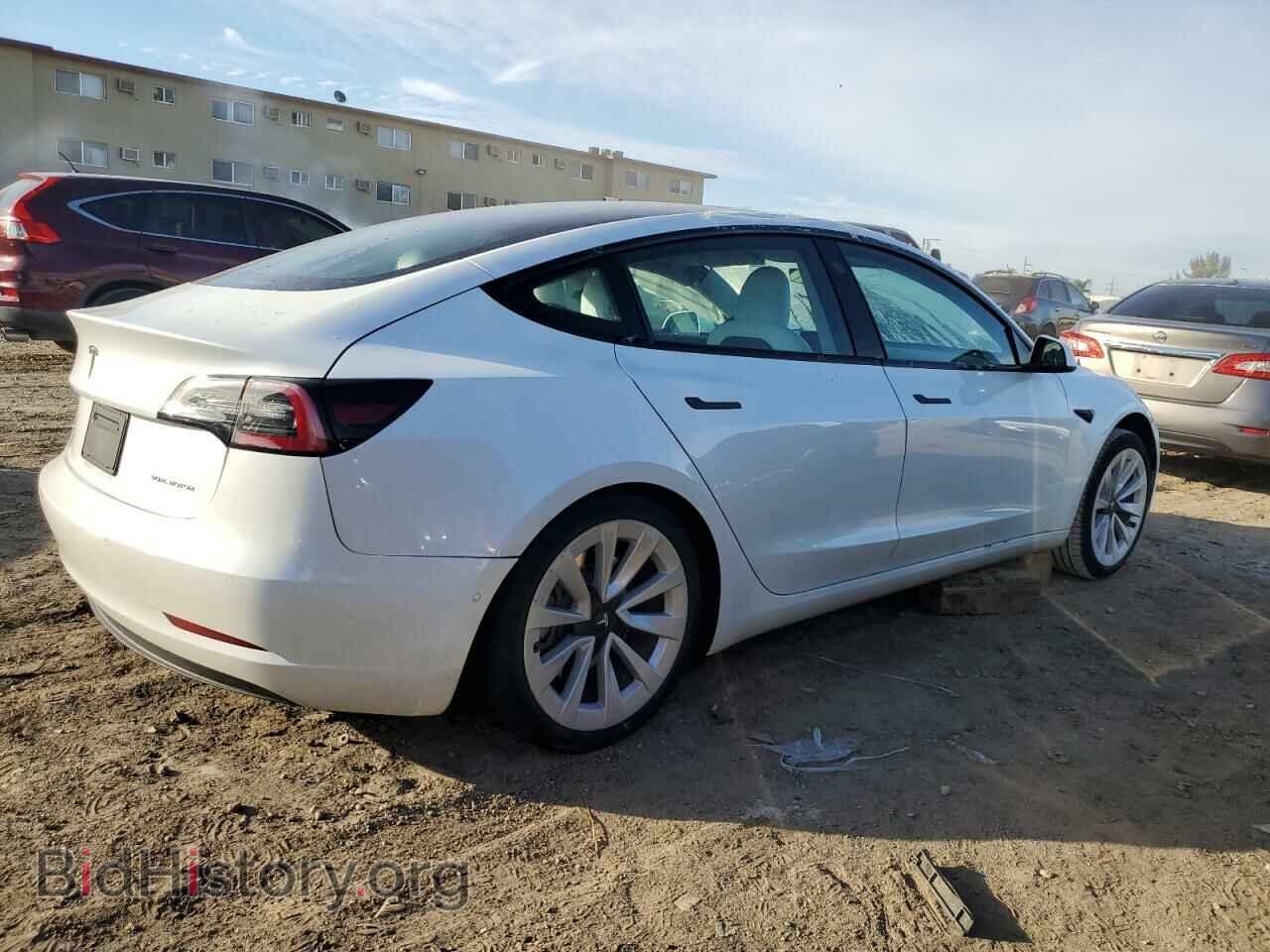 2022 TESLA MODEL 3 - VIN: 5YJ3E1EBXNF270120 - Фото 3