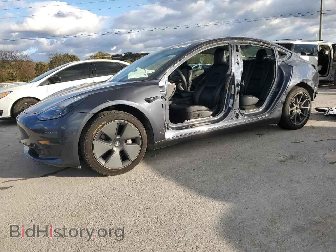 Photo 5YJ3E1EA3MF082156 - TESLA MODEL 3 2021