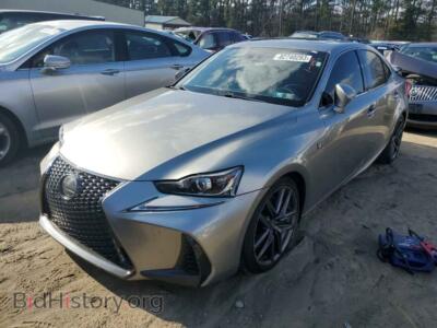 2017 Lexus IS IS 300, серебристый — VIN JTHCM1D23H5021229, Copart