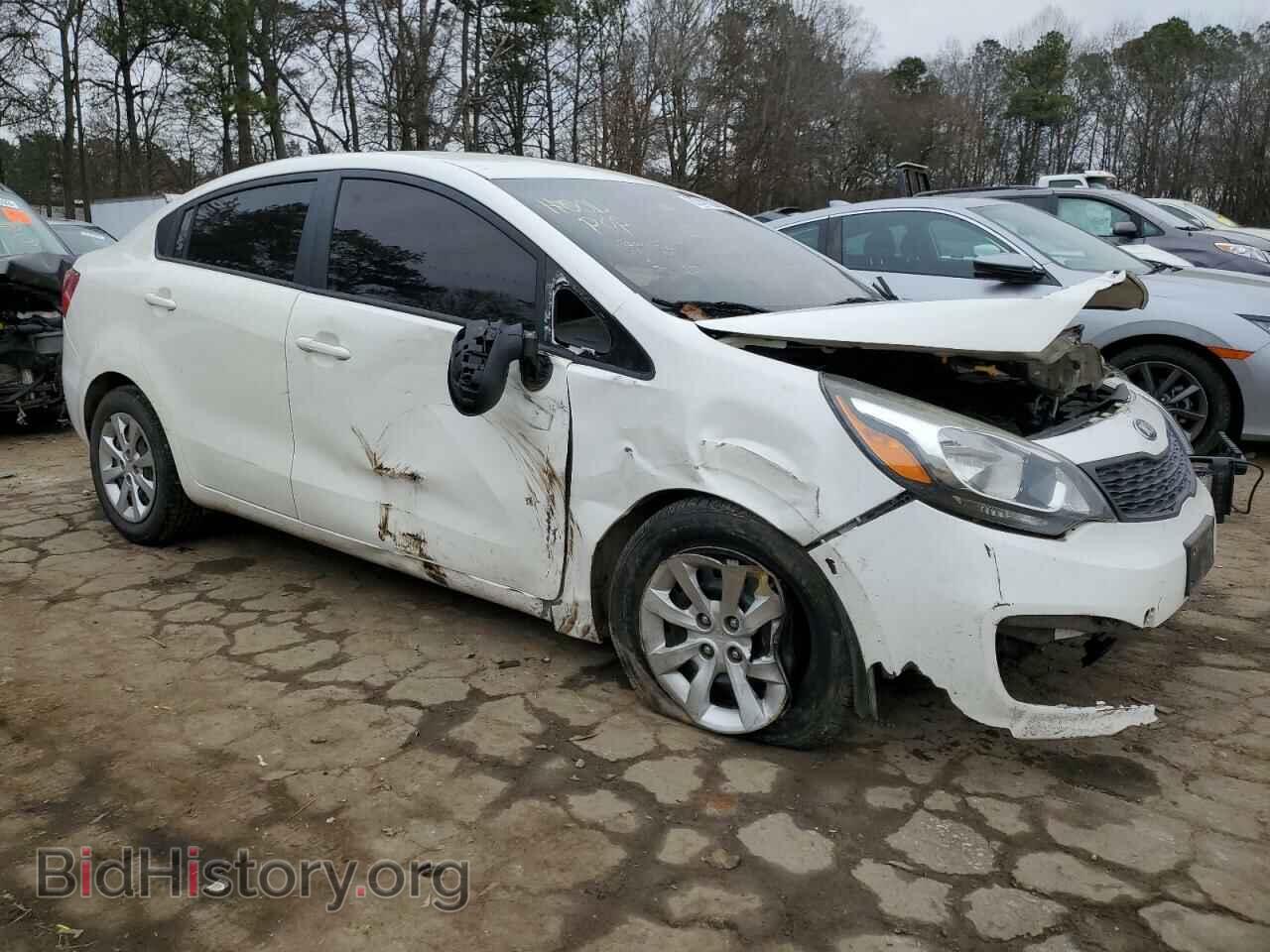 2013 KIA RIO - VIN: KNADM4A30D6255124 - Фото 4