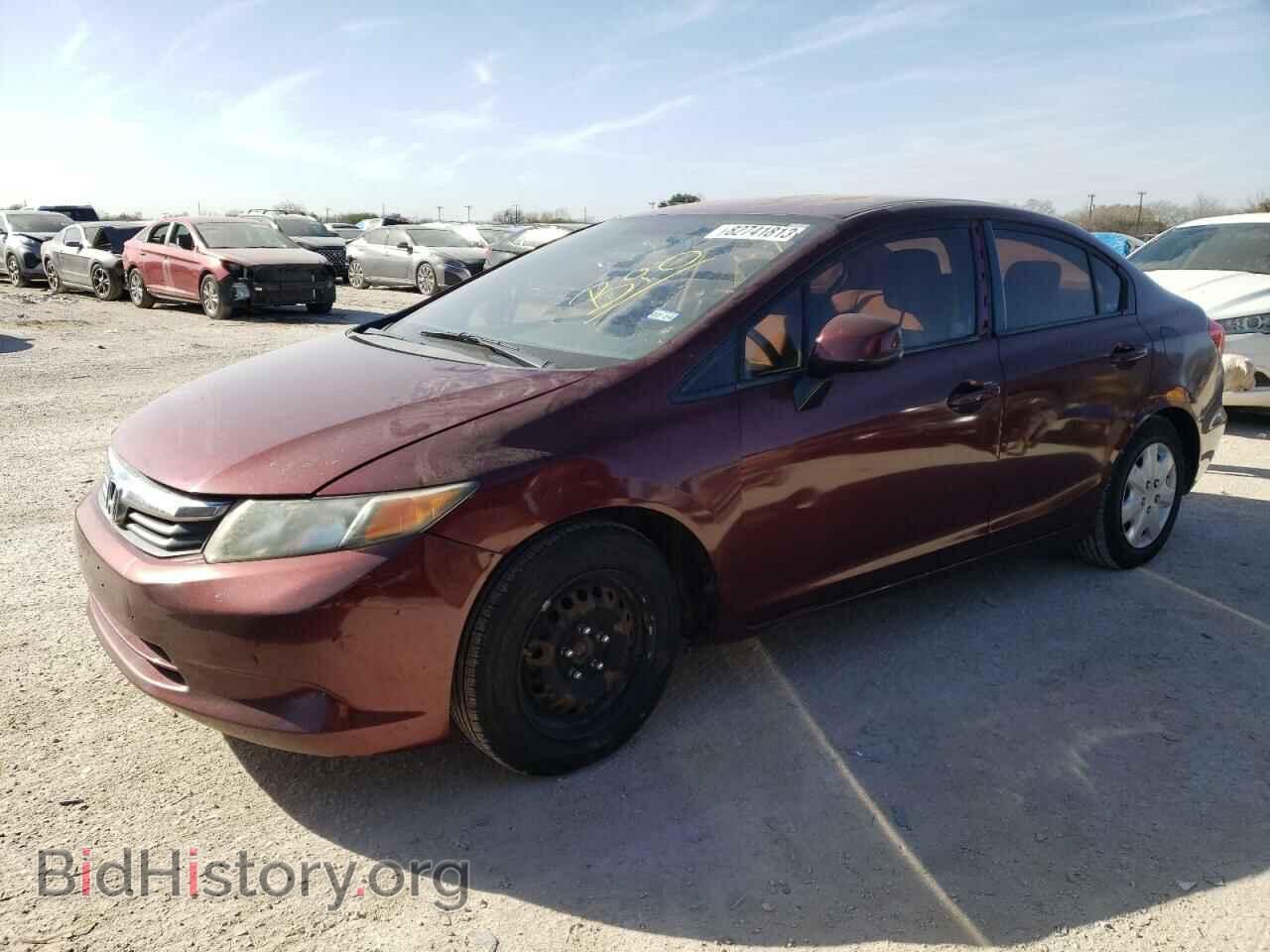 Фотография 2HGFB2F56CH544989 - HONDA CIVIC 2012