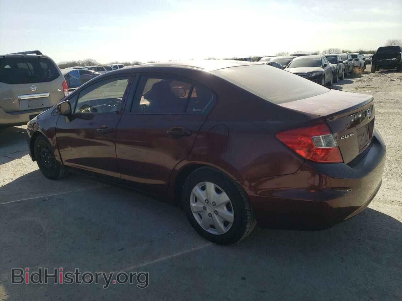 2012 HONDA CIVIC - VIN: 2HGFB2F56CH544989 - Фото 2