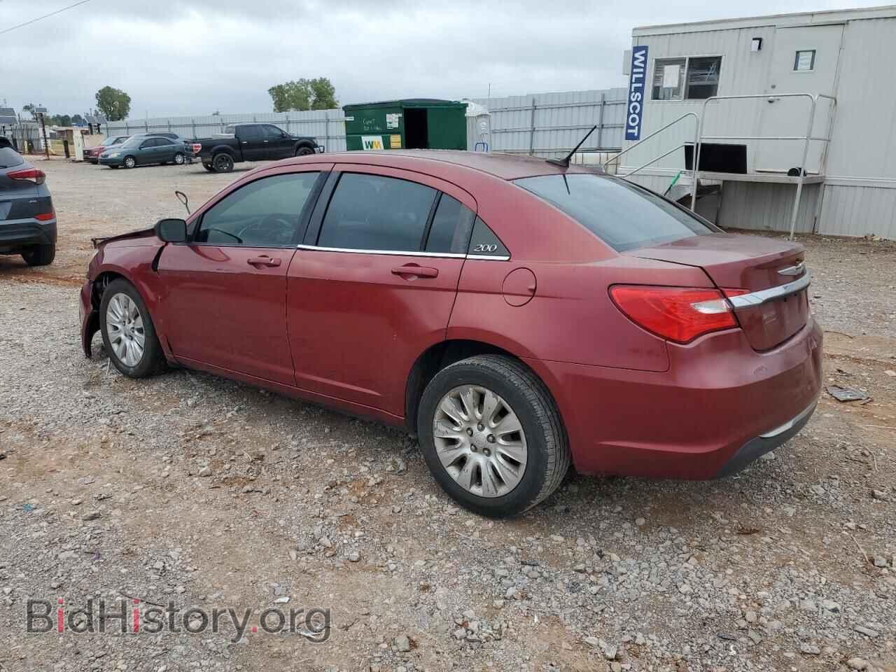 2014 CHRYSLER 200 - VIN: 1C3CCBAB3EN123709 - Фото 2