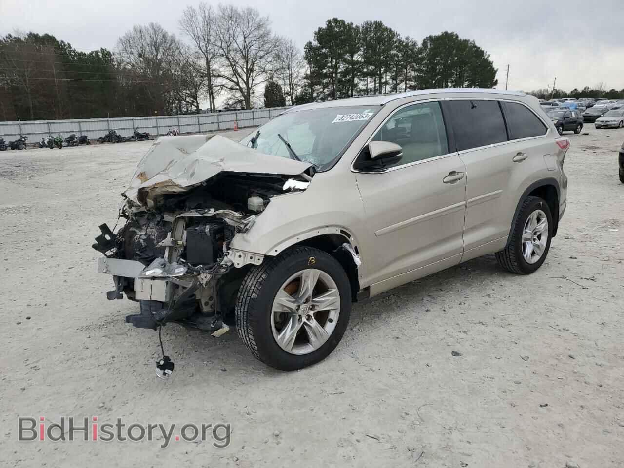 Photo 5TDYKRFH1FS091722 - TOYOTA HIGHLANDER 2015