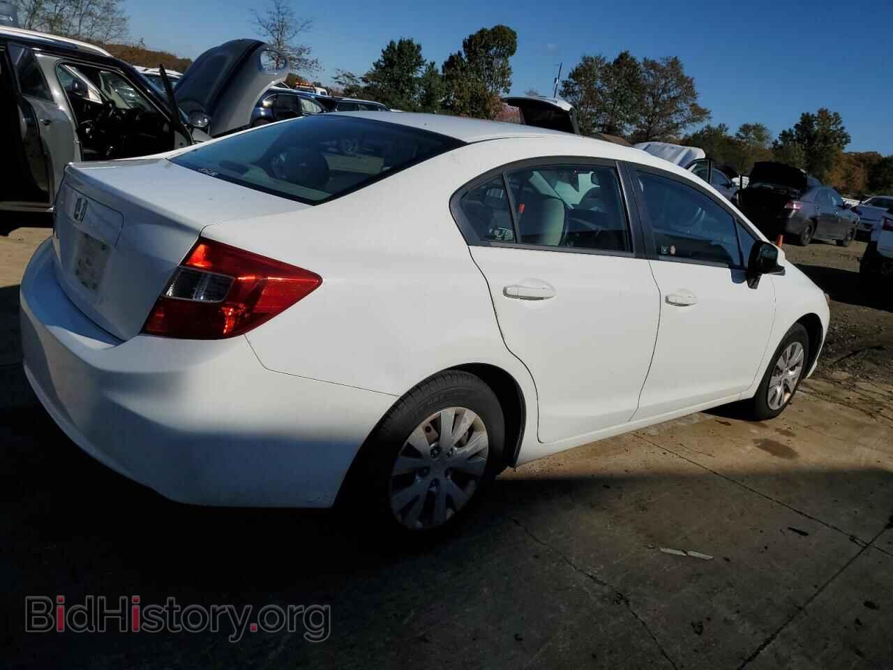2012 HONDA CIVIC - VIN: 2HGFB2F51CH315135 - Фото 3
