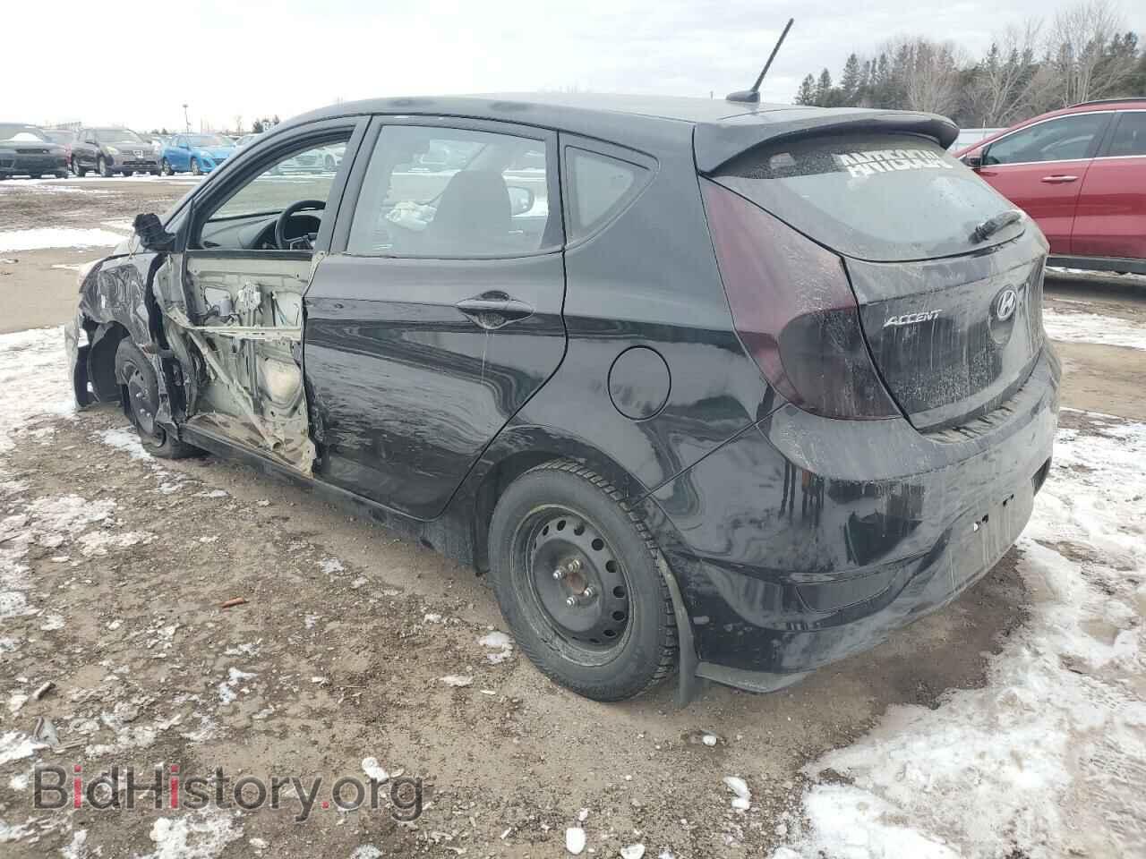 2013 HYUNDAI ACCENT - VIN: KMHCU5AEXDU070687 - Фото 2