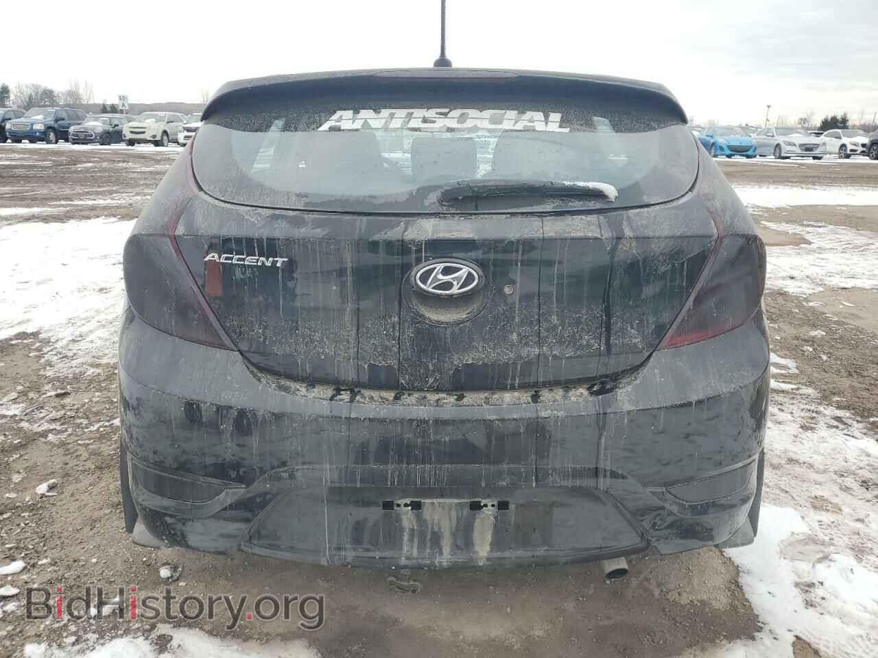 2013 HYUNDAI ACCENT - VIN: KMHCU5AEXDU070687 - Фото 6