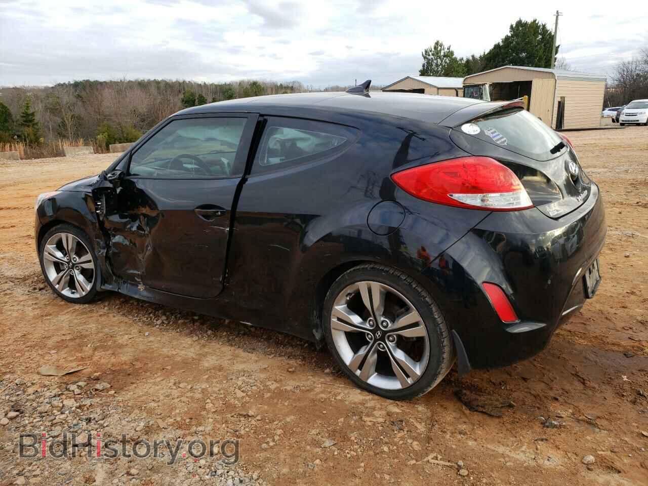 2013 HYUNDAI VELOSTER - VIN: KMHTC6AD2DU174977 - Фото 2
