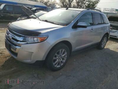 2012 Ford EDGE SEL, silver — VIN 2FMDK3J91CBA81244, Copart