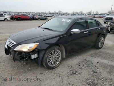 2013 Chrysler 200 200 Limite, черный — VIN 1C3CCBCG8DN574061, Copart