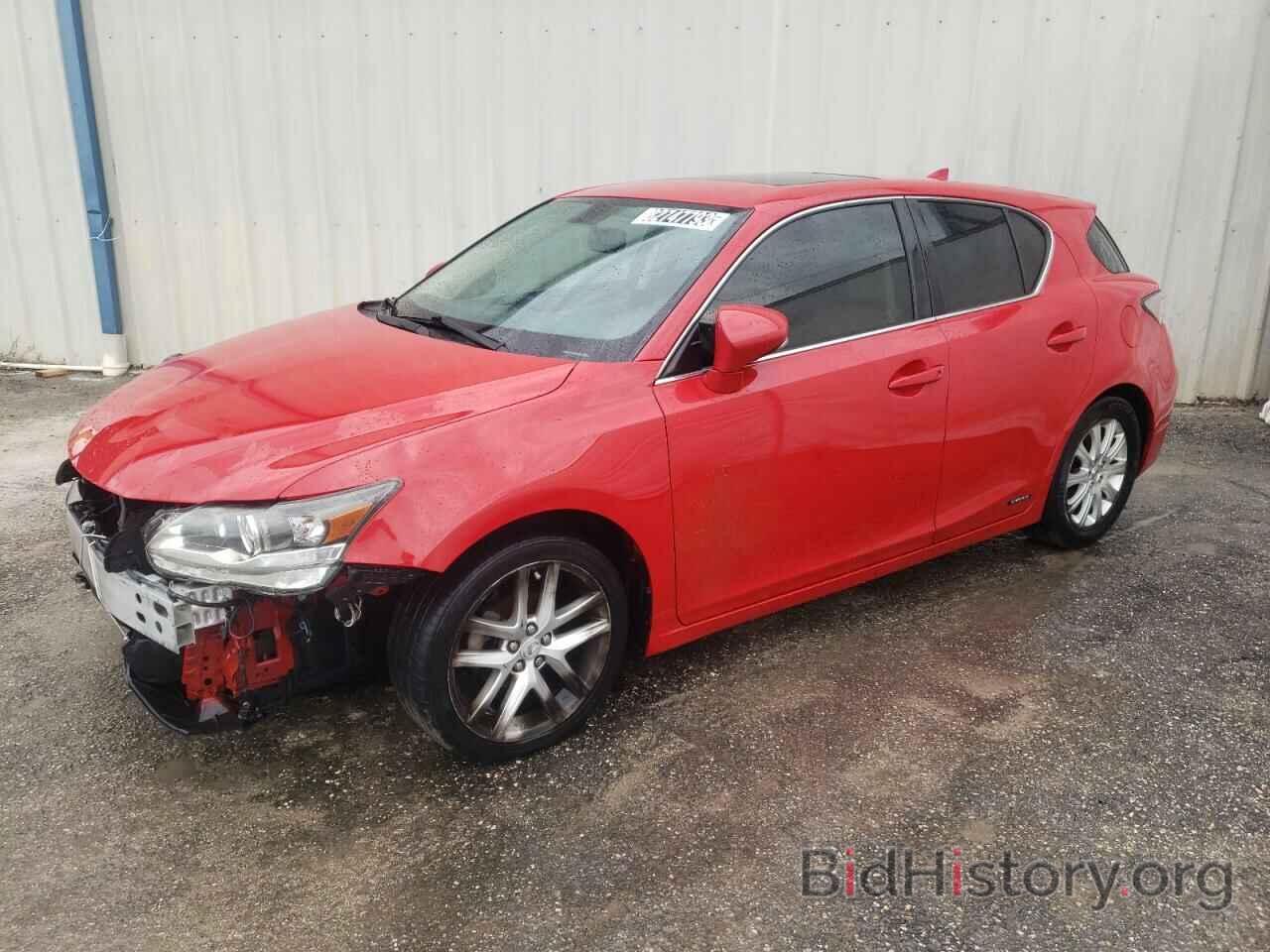 Photo JTHKD5BH6E2176879 - LEXUS CT 200 2014