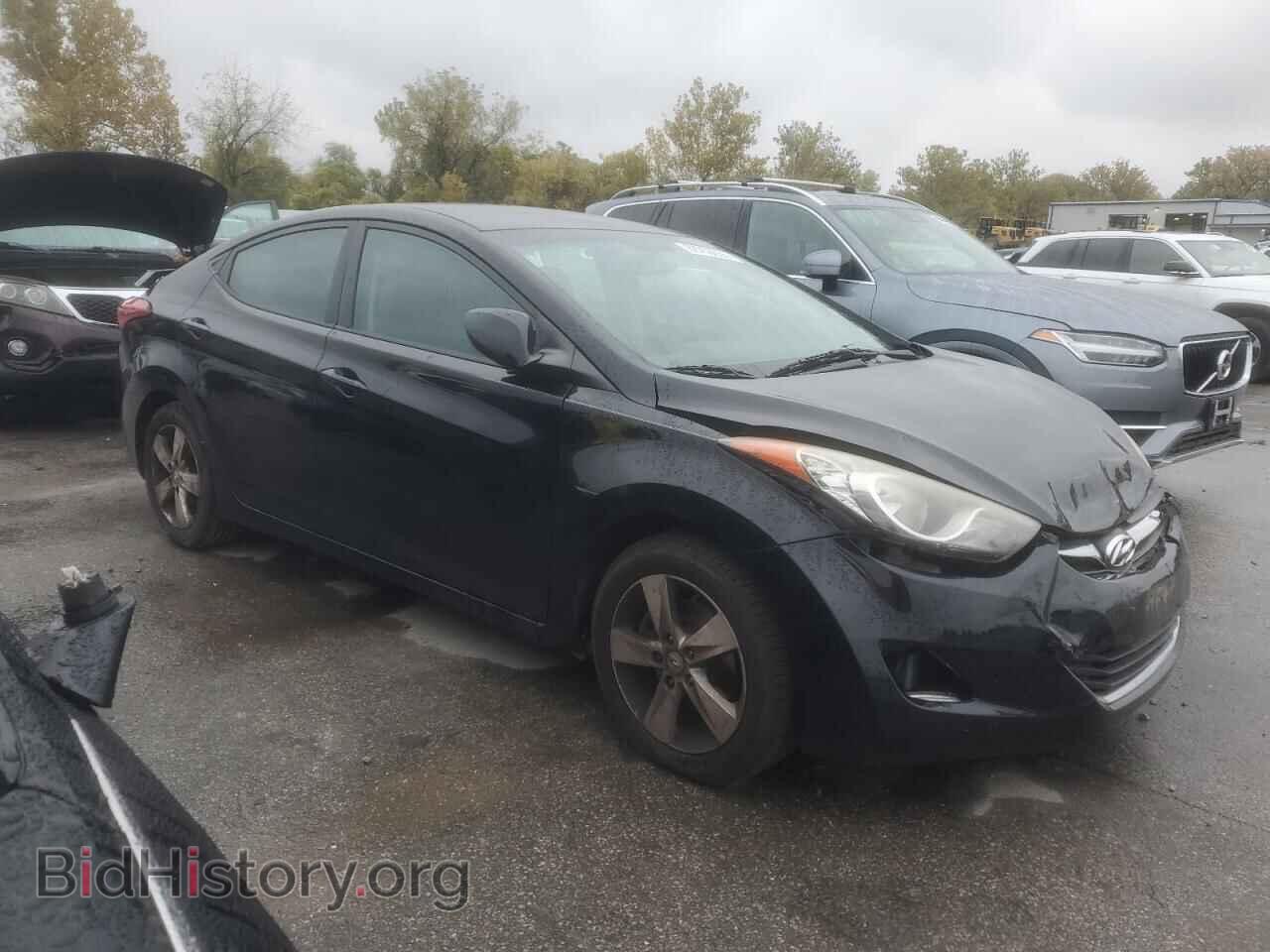 2012 HYUNDAI ELANTRA - VIN: KMHDH4AEXCU245151 - Фото 4
