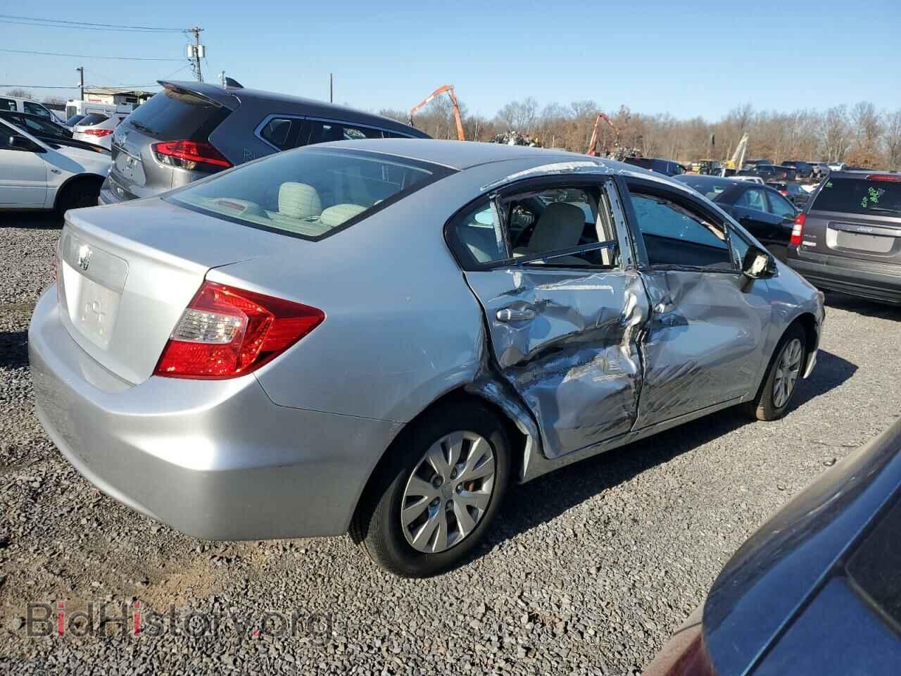 2012 HONDA CIVIC - VIN: 2HGFB2F53CH566691 - Фото 3