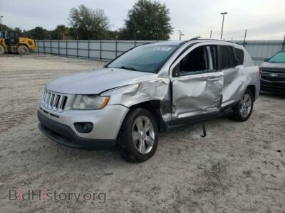 2012 Jeep COMPASS Sport, silver — VIN 1C4NJCBB7CD610204, Copart