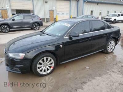 2015 Audi A4 Premium, black — VIN WAUBFAFL9FN019122, Copart