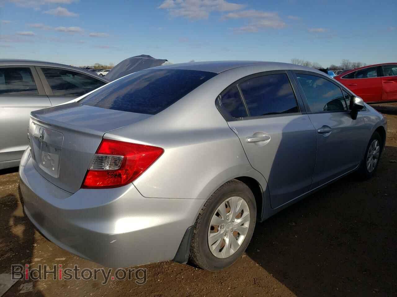 2012 HONDA CIVIC - VIN: 19XFB2F50CE311815 - Фото 3