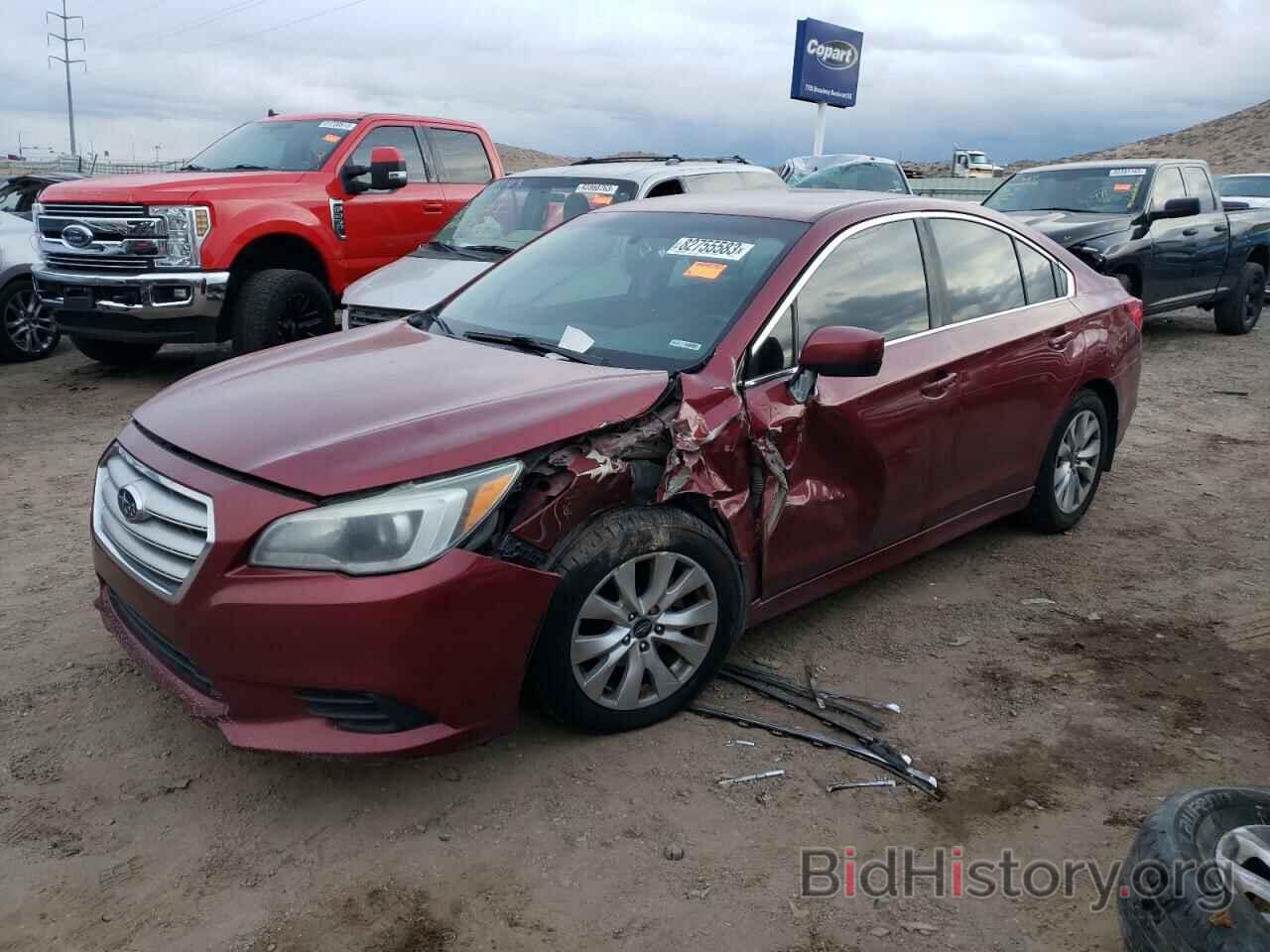 Photo 4S3BNBC63G3033329 - SUBARU LEGACY 2016