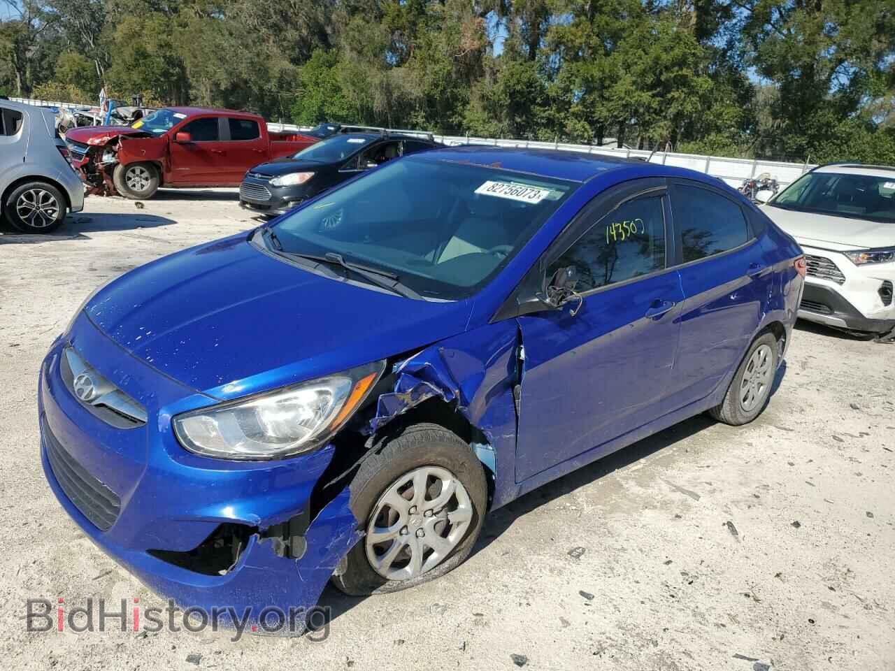 Photo KMHCT4AE9DU498375 - HYUNDAI ACCENT 2013