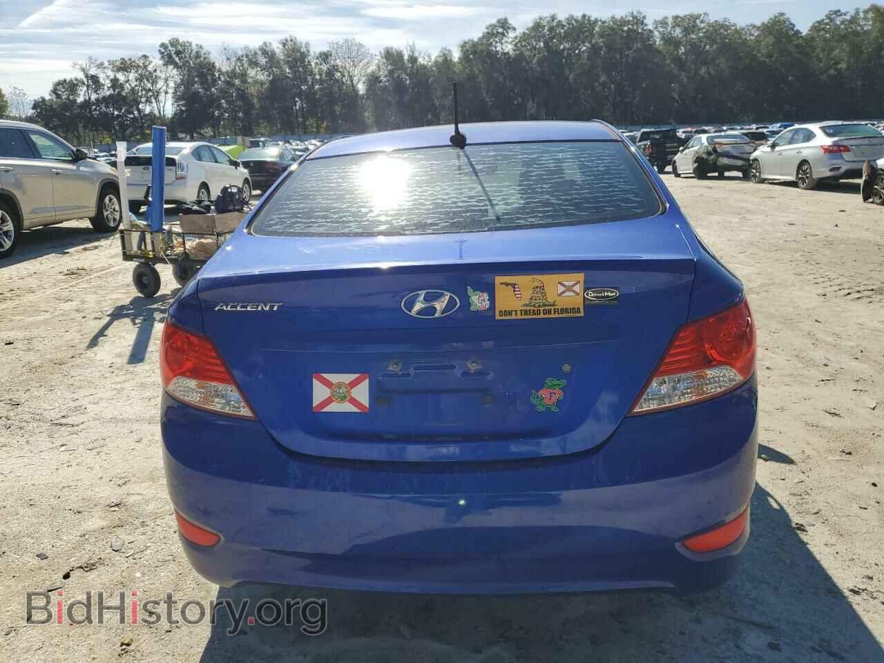 2013 HYUNDAI ACCENT - VIN: KMHCT4AE9DU498375 - Фото 6